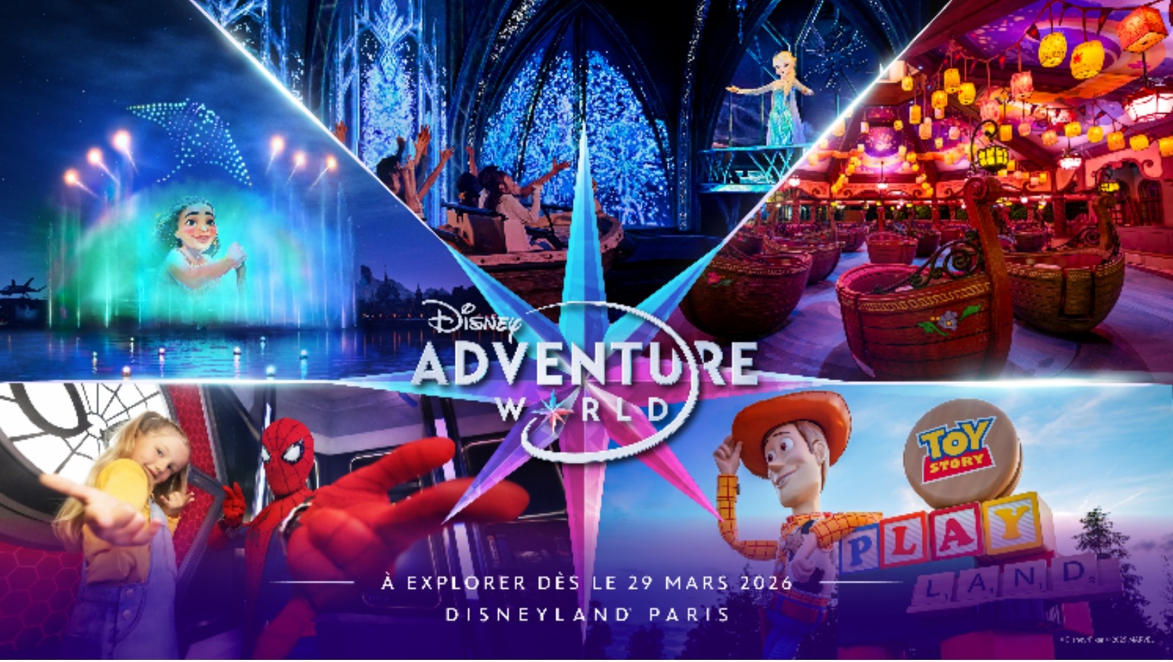 《“冰雪奇缘世界”2026年3月29日揭幕，巴黎迪士尼新旗舰园区正式开放》
