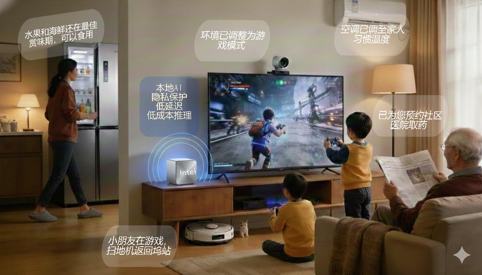 《英特尔酷睿Ultra打造“家庭AI算力中心”：为智能家居注入端侧智慧》