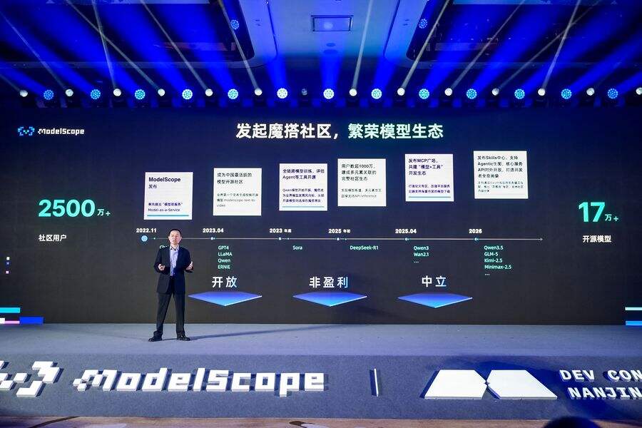 《9个月内用户增长千万，魔搭社区已服务2500万开发者》