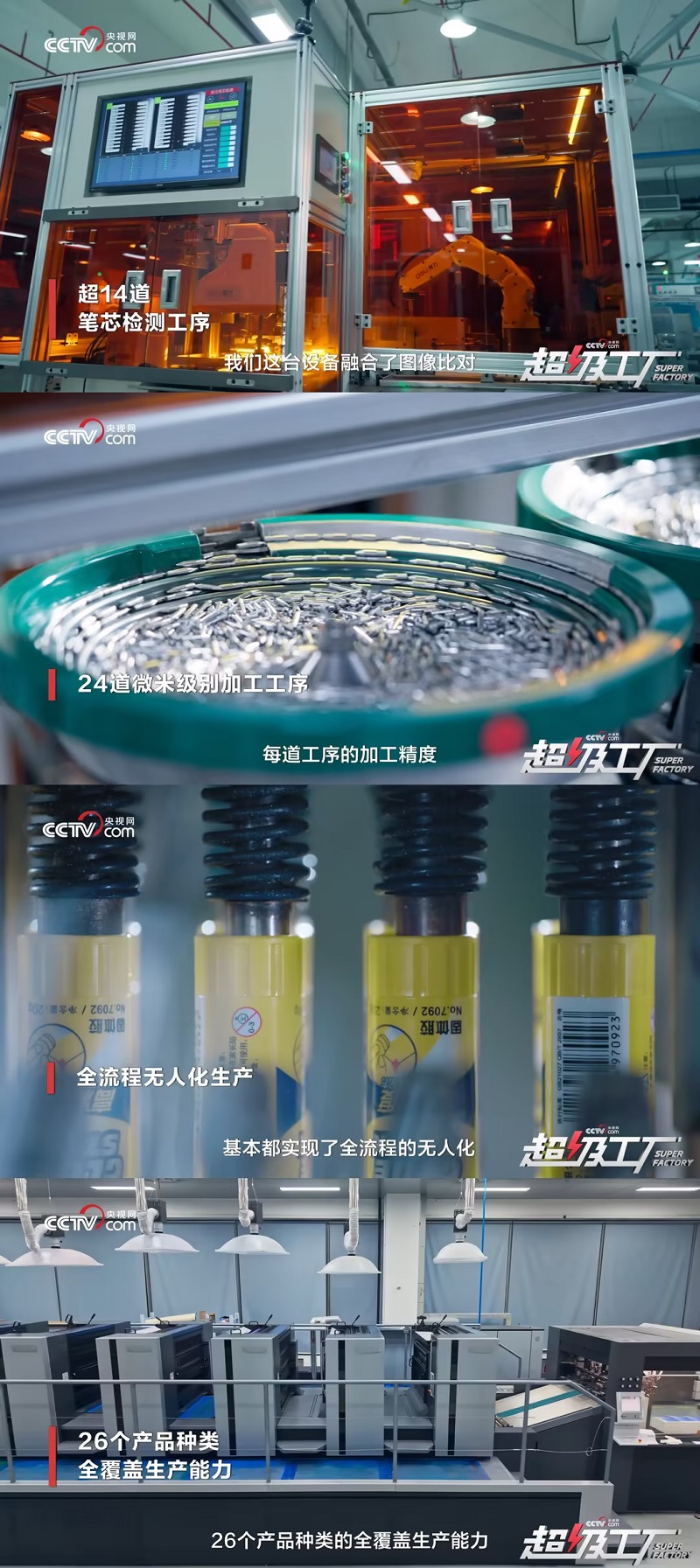 《央视网《超级工厂》走进得力 全景解码中国文创科创硬实力》