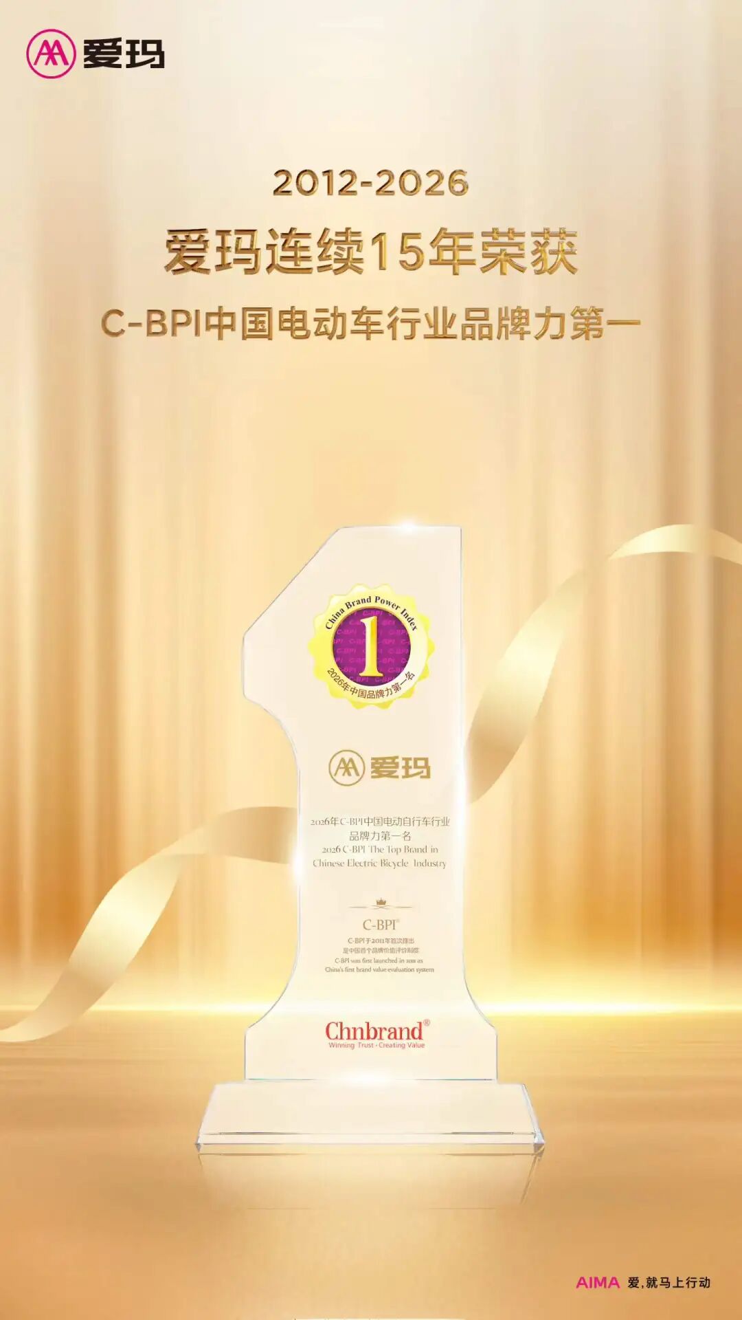《爱玛：电动两轮车全球累计销量超一亿台！》