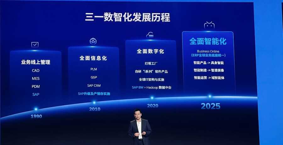 《三一集团许国强：以AI重塑制造业，让中国制造领跑全球》