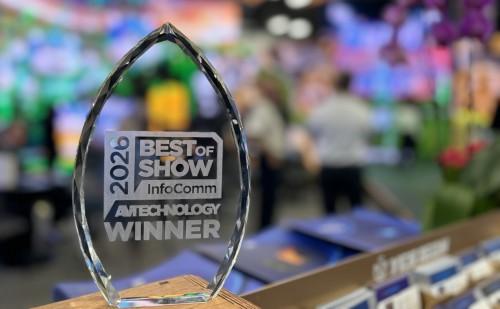 新亚胜斩获InfoComm 2026“Best of Show”大奖,再证国际实力插图1 《新亚胜斩获InfoComm 2026“Best of Show”大奖,再证国际实力》